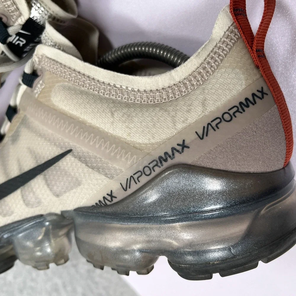Nike Air Vapormax+ 2019 Shoes Mens 9 Moon Particle Running Sneaker AR6631-200 - Picture 8 of 16